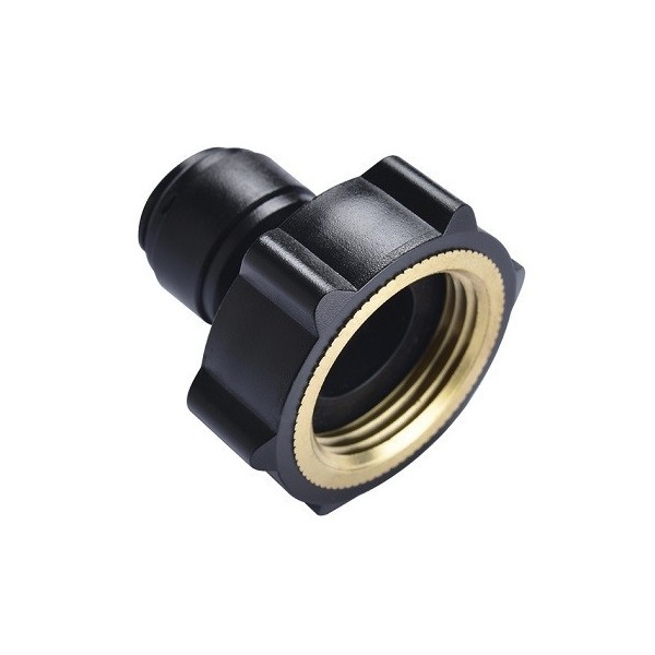 Female thread - HCF-NH-M - Fluidfit HCF-NH push-fit connection with female thread NH in brass (mm)