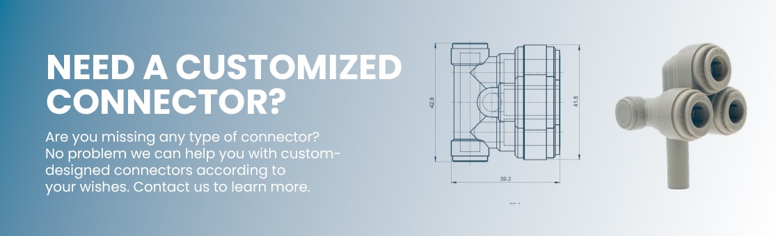 Fluidfit®, we help you with custom made fittings for your application